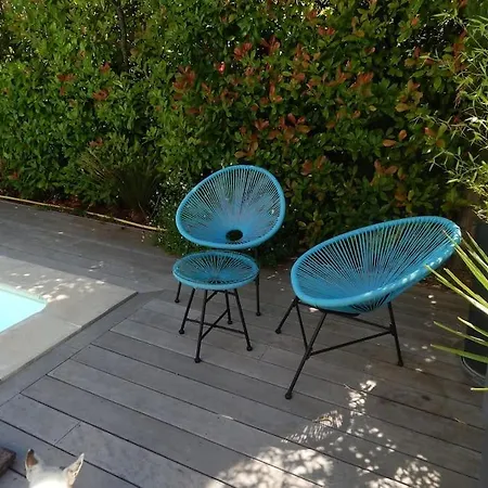 فيلة Spacieuse Maison De Village Avec Piscine Saint-Mathieu-de-Tréviers